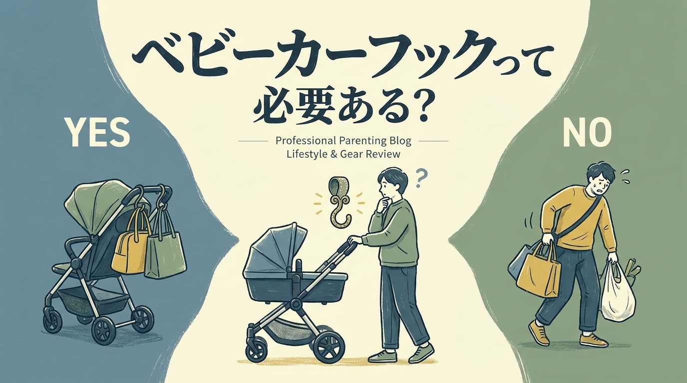 ベビーカー フックって必要ある？
