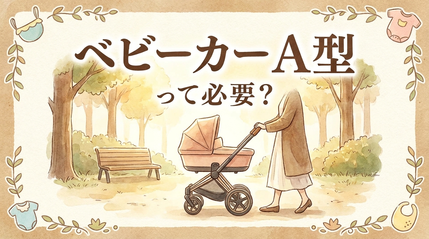 ベビーカー a型って必要？