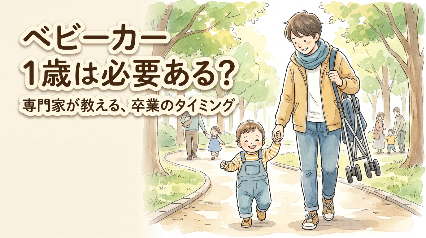 ベビーカー 1歳は必要ある？