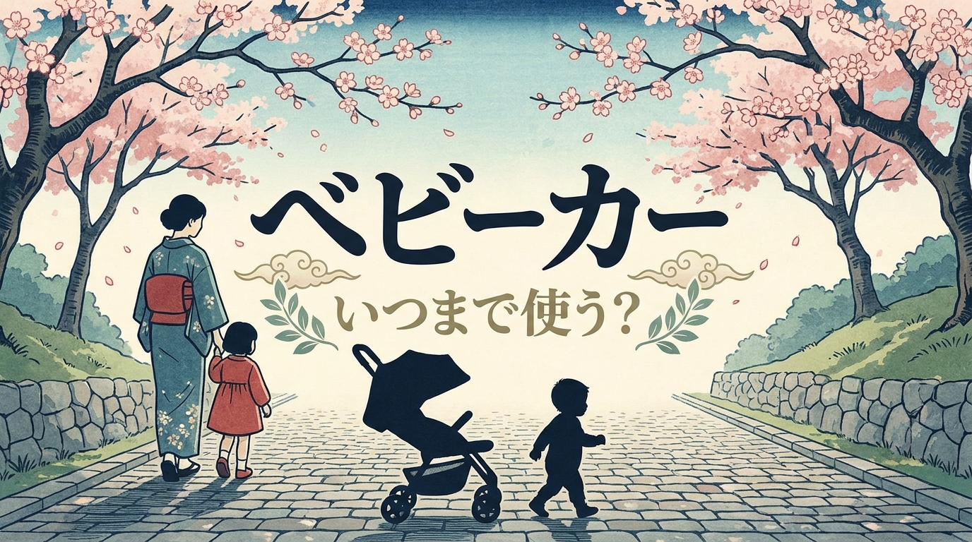 ベビーカー いつまで使う？