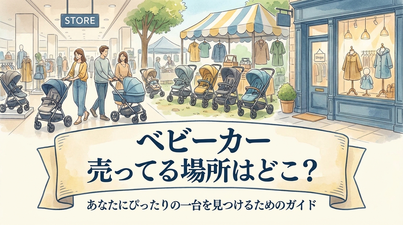 ベビーカー 売ってる場所はどこ？
