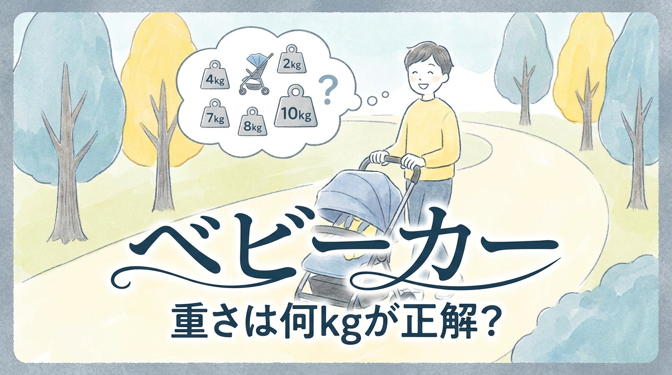 ベビーカー 重さは何kgが正解？