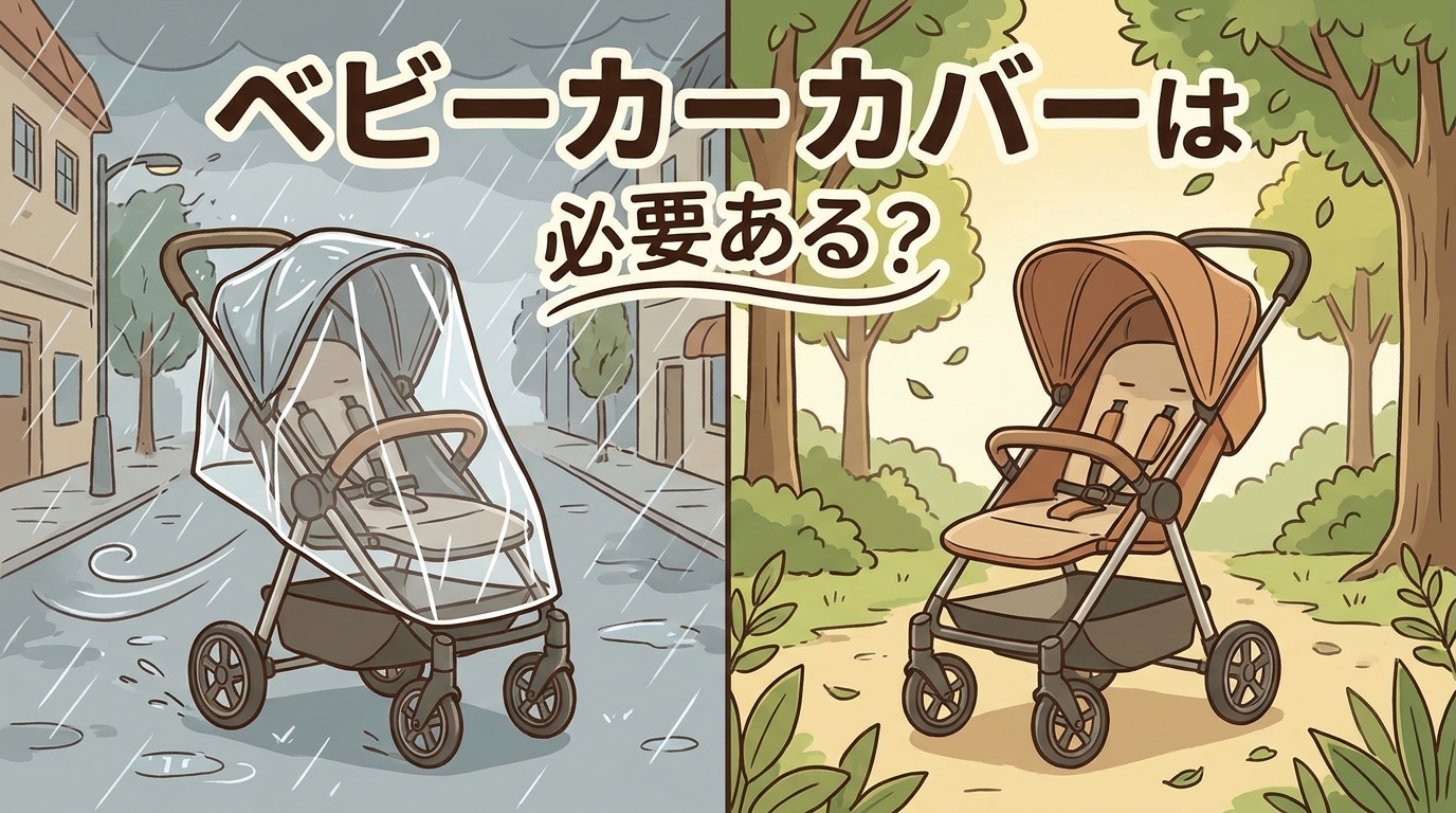 ベビーカー カバーは必要ある？