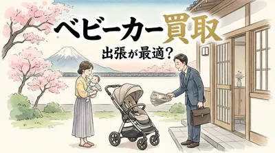 ベビーカー 買取は出張が最適？