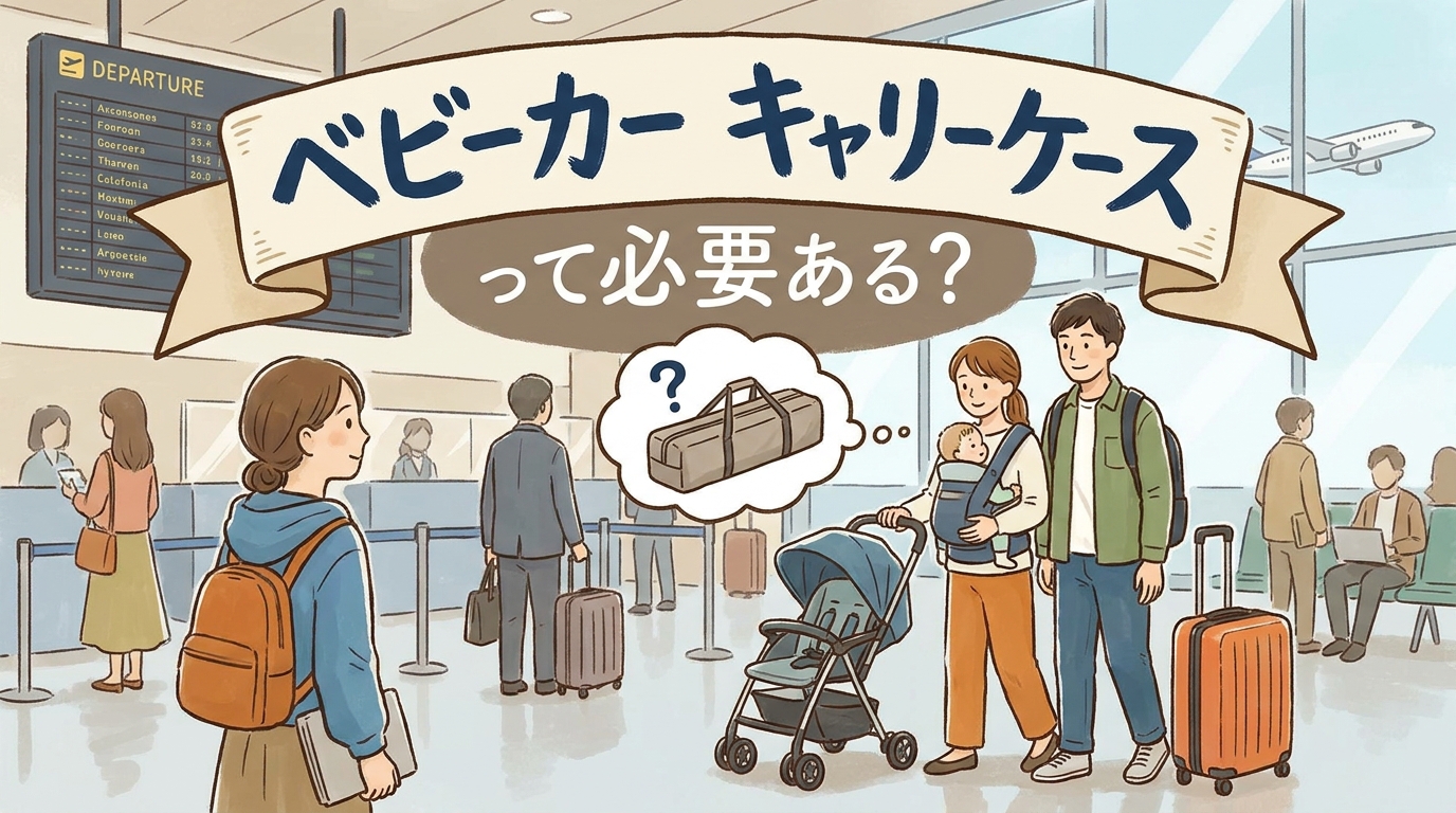 ベビーカー キャリーケースって必要ある？