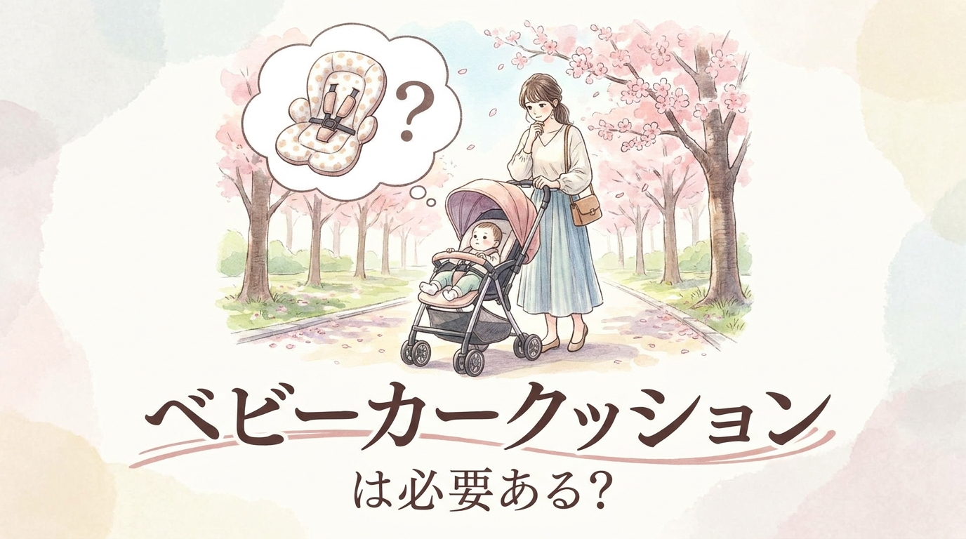 ベビーカー クッションは必要ある?
