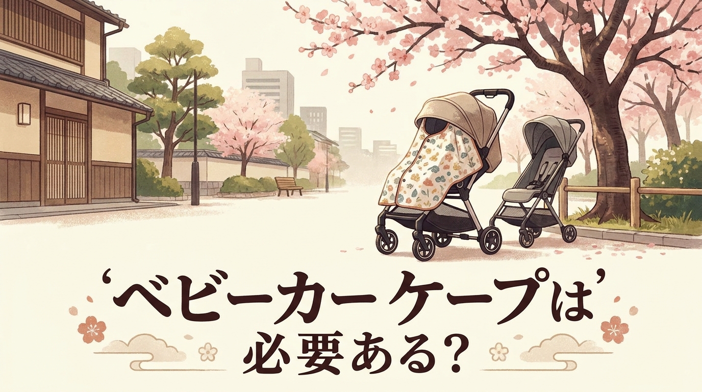 ベビーカー ケープは必要ある?