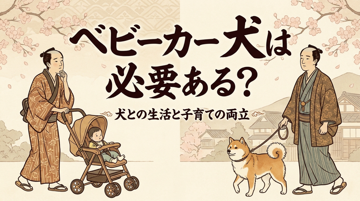 ベビーカー 犬は必要ある?