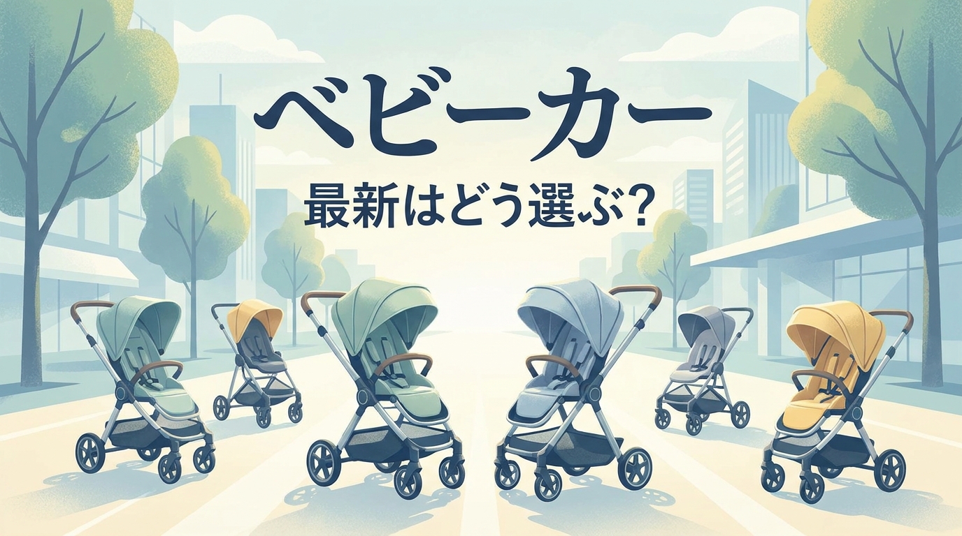 ベビーカー 最新はどう選ぶ?
