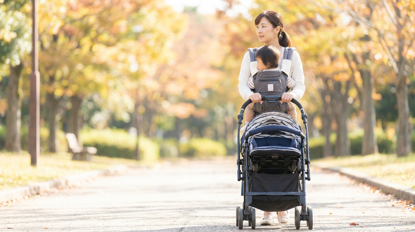 1歳はベビーカーを「使い分ける」時期です