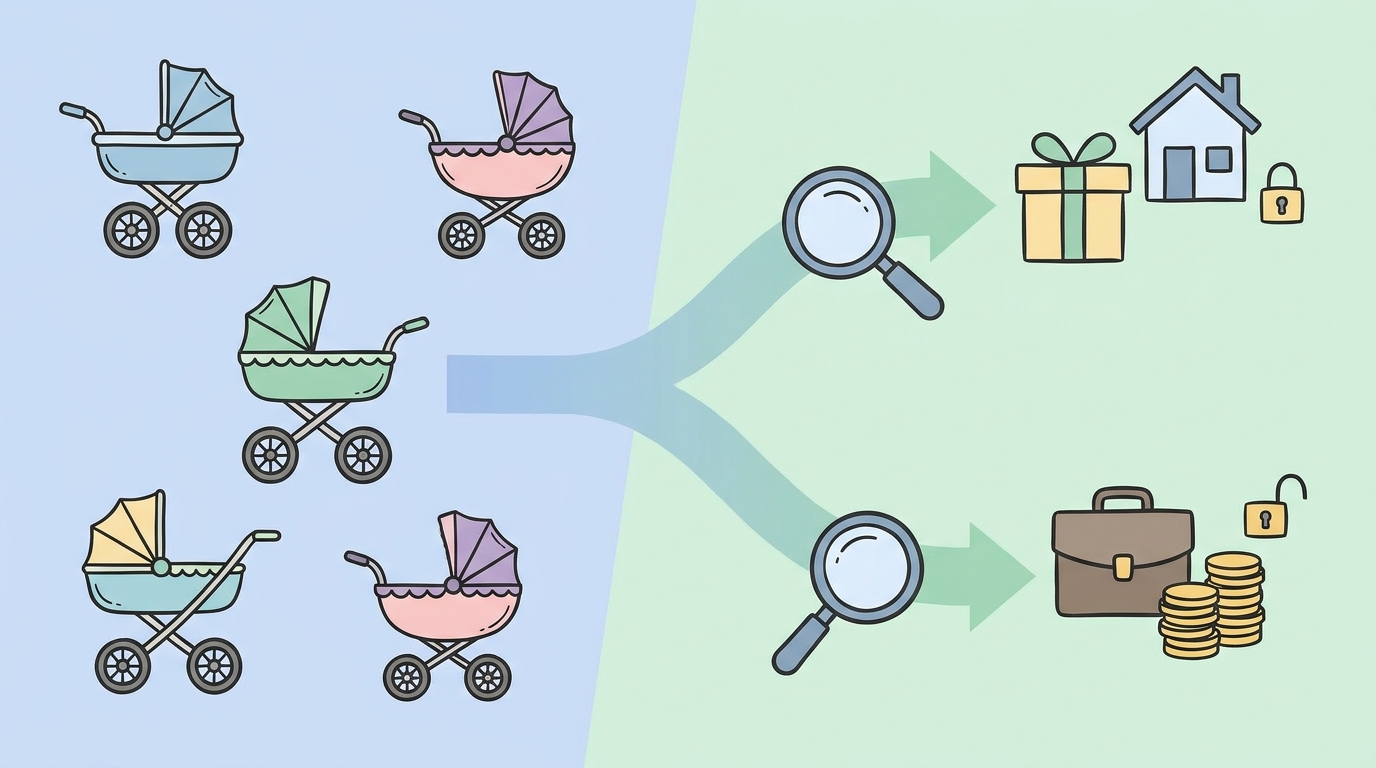 ベビーカー イラストは「用途」と「権利条件」で選ぶのが確実です